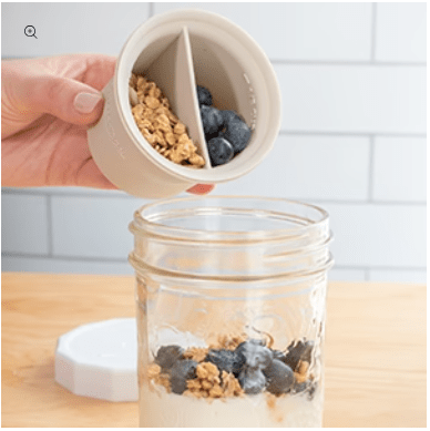 Silicone Meal Divider Inserts, Snack Stack by Country Life Natural Foods