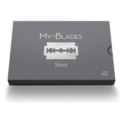 My-Blades Silver Double Edge Razor Blades 100 ct by Pasteur Pharmacy