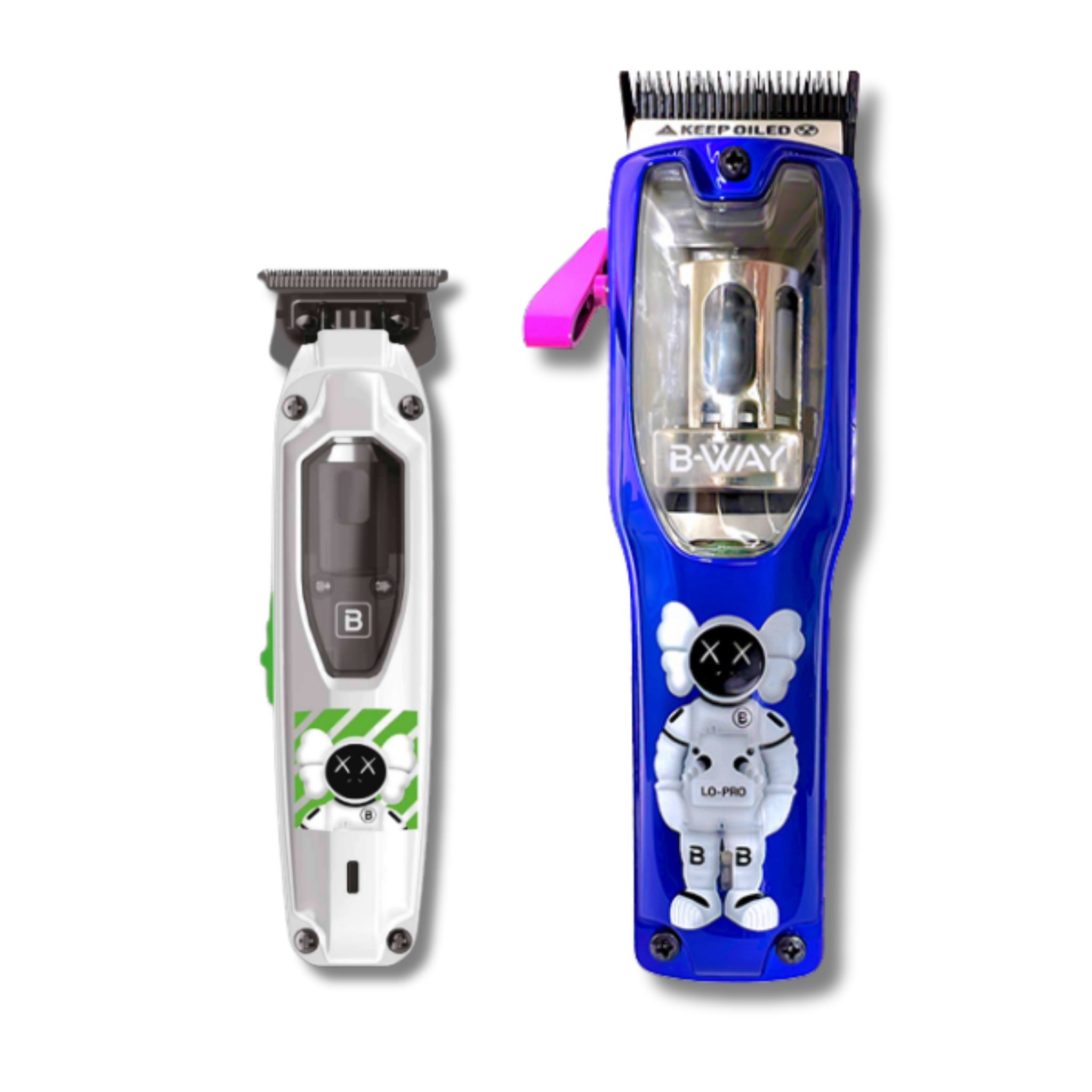 B-Way Lo-Pro X Clipper and T-Pro Trimmer Set - 2 in 1 Set by RT-Way USA
