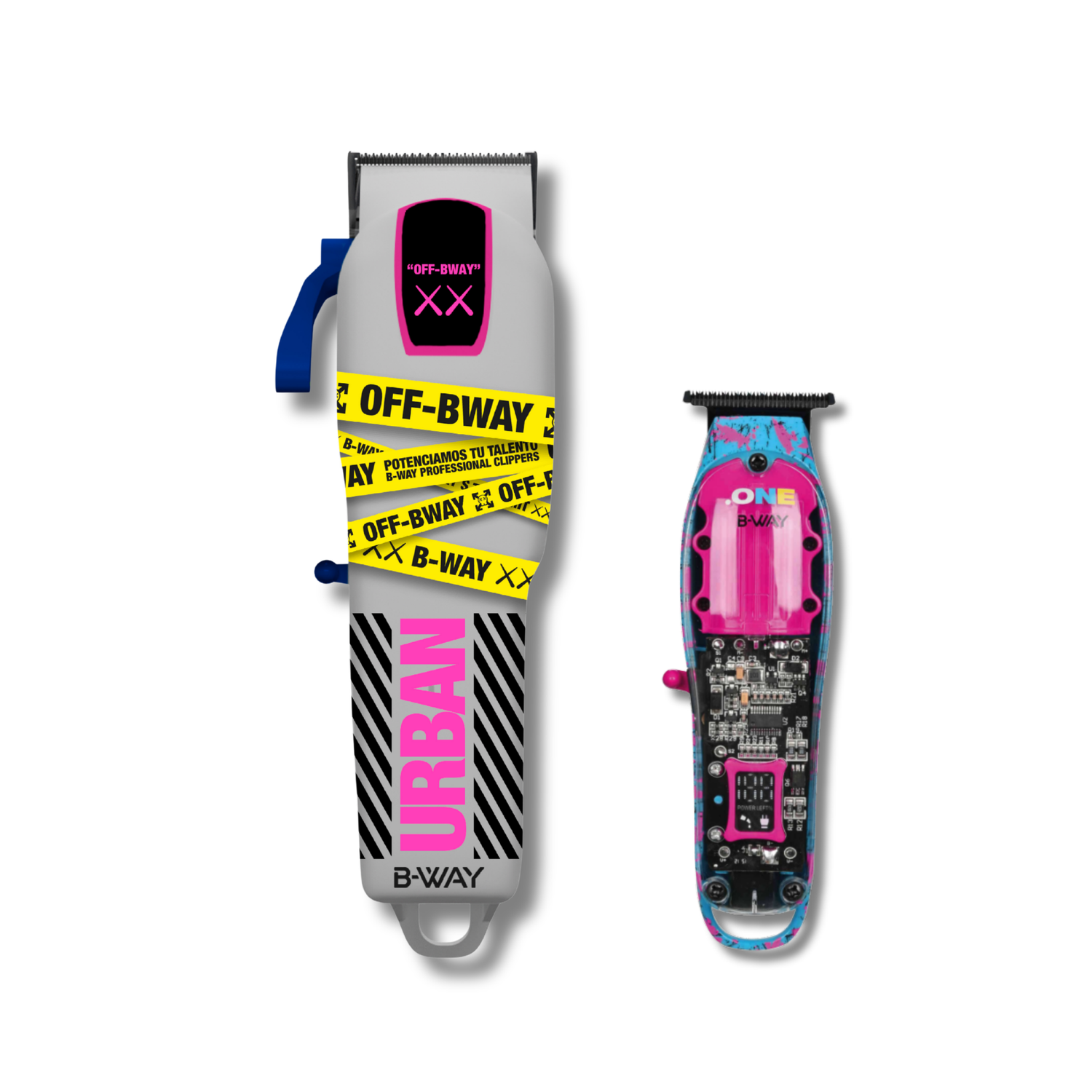 B-Way URBAN Clipper, ONE Trimmer - 2 in 1 Set by RT-Way USA