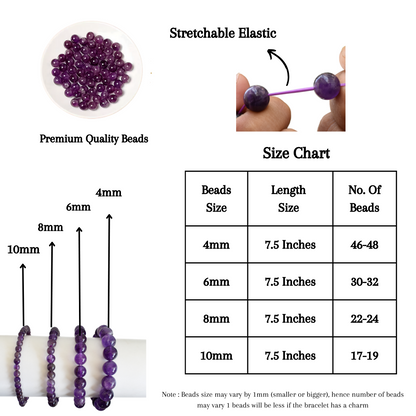 Faceted Clear Quartz Beads Bracelet, Crystal Bracelet.  DestGlow