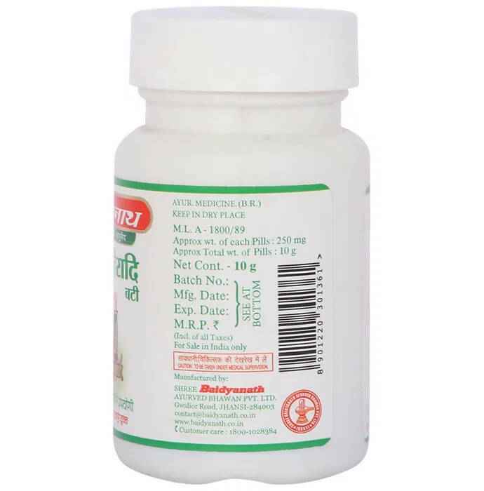 Baidyanath Jhansi Khadiradi Bati