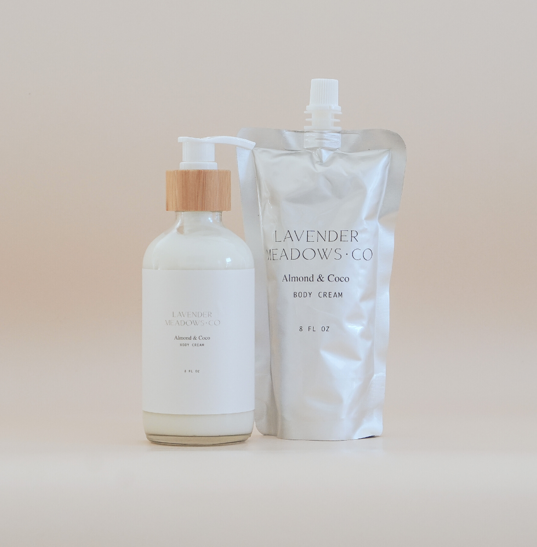 Almond &amp; Coco Body Cream *Refill Pouch