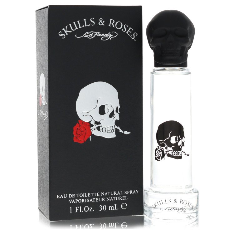 Skulls &amp; Roses by Christian Audigier Eau De Toilette Spray 1 oz for Men