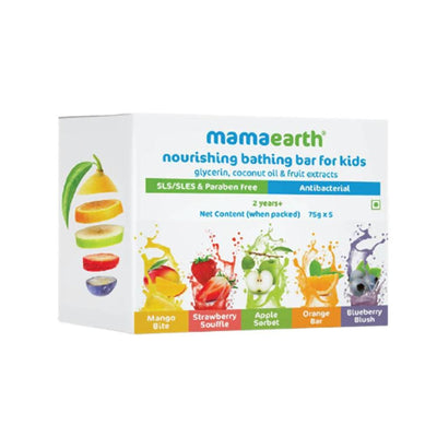 Mamaearth Nourishing Baby Bathing Bar Soap For Gently Cleanses, Retains Moisture, Fruity Essence