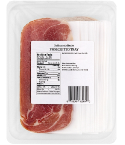 Sliced Prosciutto Large Tray by Di Bruno Bros.