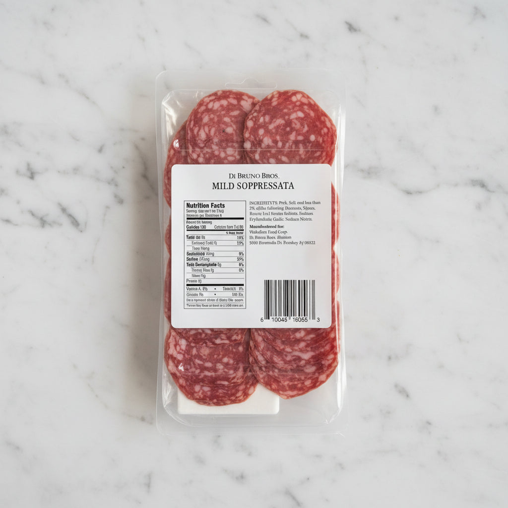Sliced Mild Soppressata by Di Bruno Bros.