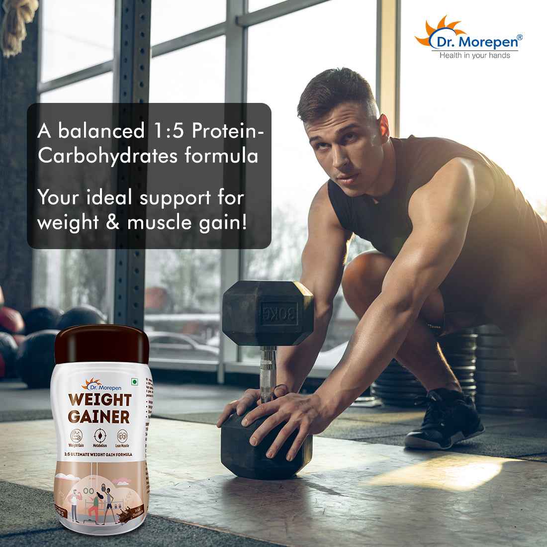 Dr Morpen Omega-3 Deep Sea Fish Oil 1000Mg + Weight Gainer
