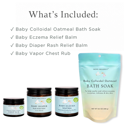 Complete Baby Skincare Collection by Irene Organics