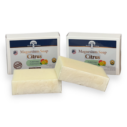Magnesium Bar Soap 2-Pack - Natural Cleansing & Skin Nourishment