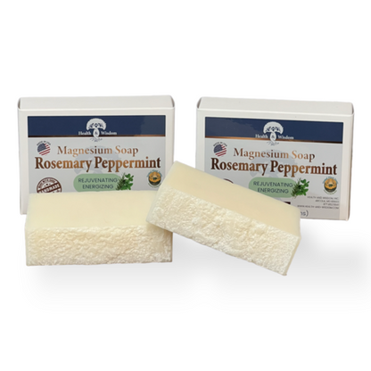 Magnesium Bar Soap 2-Pack - Natural Cleansing & Skin Nourishment