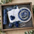 Sodalite Crystal Gift Set For Emotional Support and Protection, Real Polished Gemstones.  DestGlow