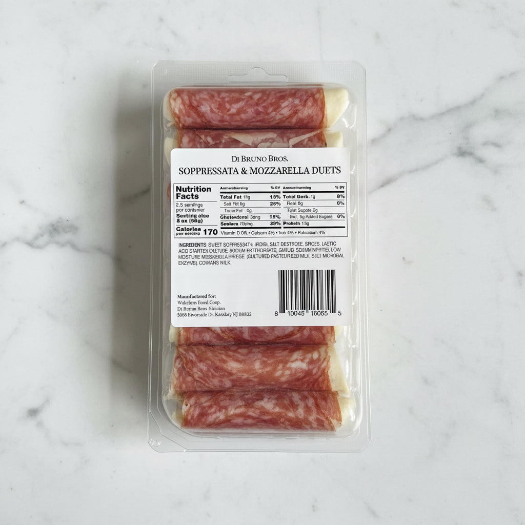Soppressata &amp; Mozzarella Roll Duets by Di Bruno Bros.