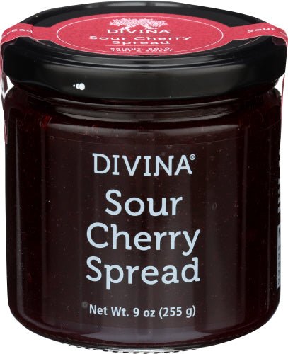 Sour Cherry Spread, Divina by Country Life Natural Foods