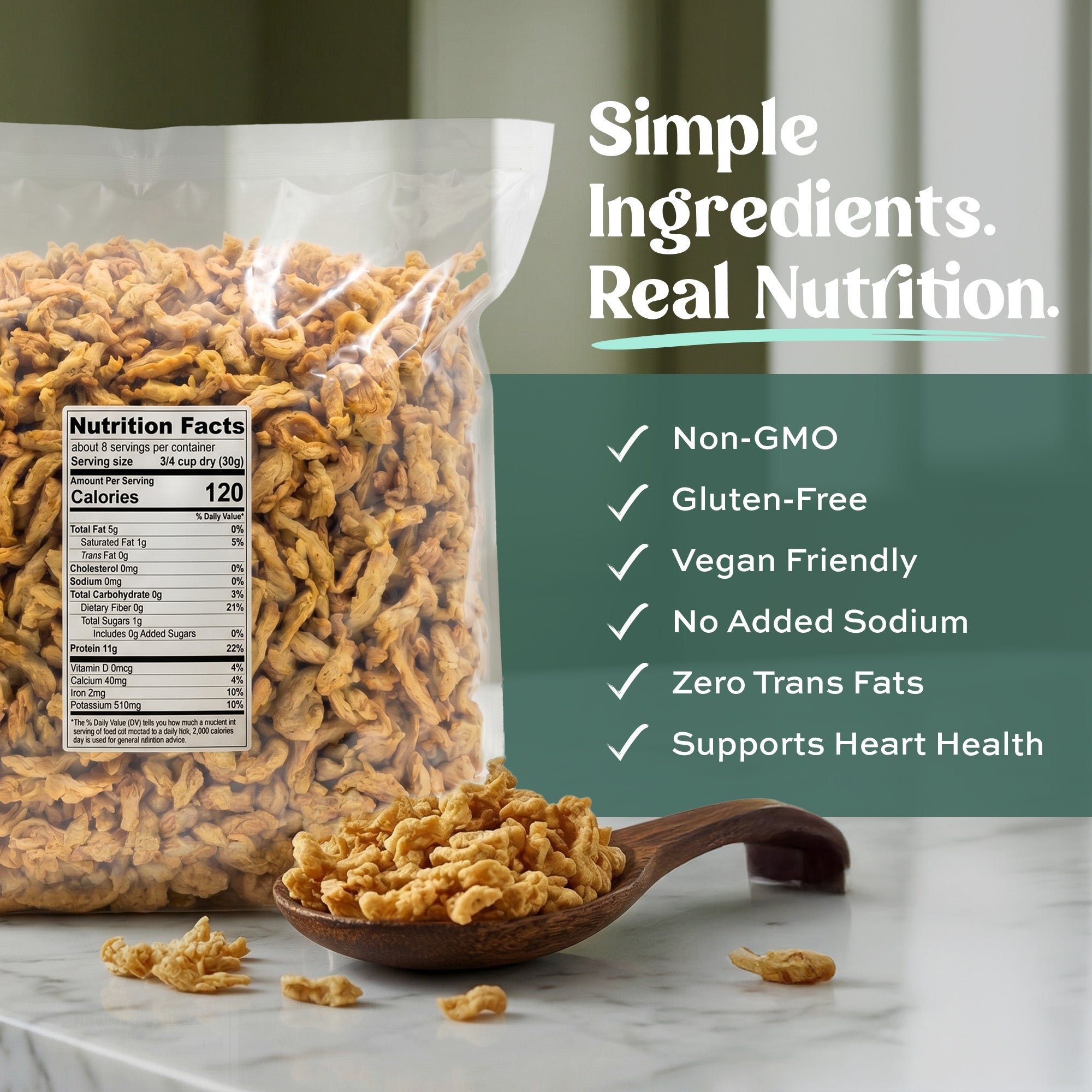 Soy Curls, Non-GMO 