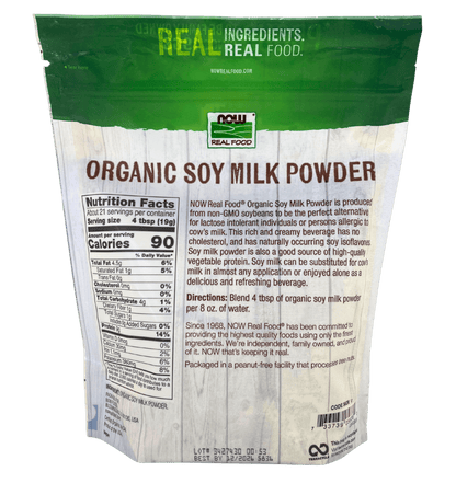 Soy Milk Powder, Organic by Country Life Natural Foods
