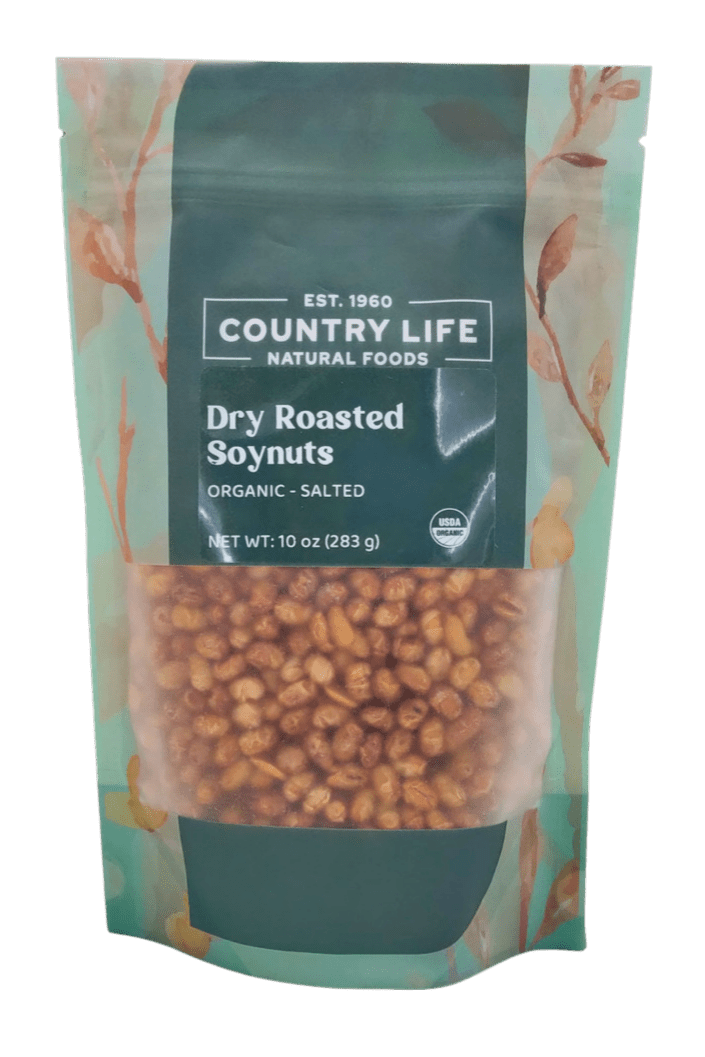 Soynuts, Dry Roasted, Organic, Salted by Country Life Natural Foods