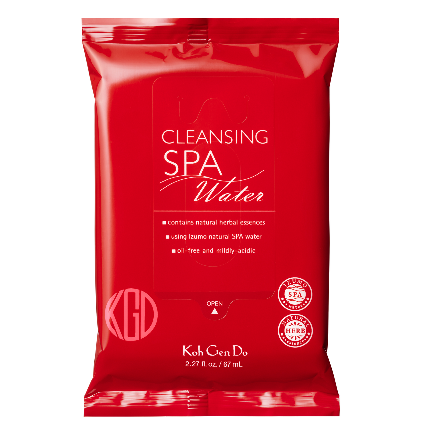 Spa Cleansing Water Cloths - Relaxing Aromas  DestGlow