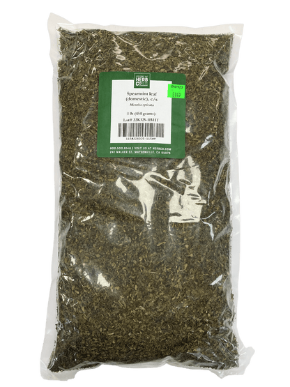 Spearmint Leaf, Cut, Sifted by Country Life Natural Foods