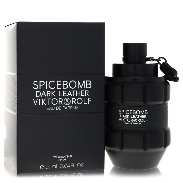 Spicebomb Dark Leather by Viktor &amp; Rolf Eau De Parfum Spray 3 oz for Men 