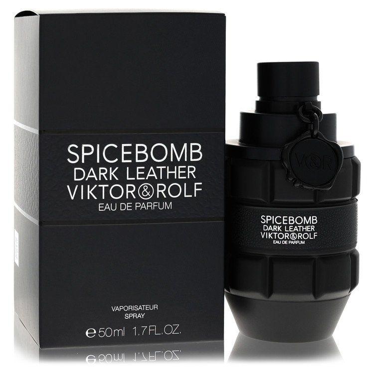 Spicebomb Dark Leather by Viktor &amp; Rolf Eau De Parfum Spray 1.7 oz for Men 