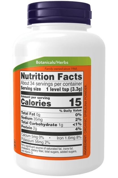 Organic Spirulina Powder by Country Life Natural Foods