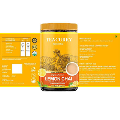 Teacurry Lemon Chai Powder