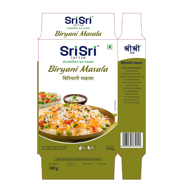 Sri Sri Tattva Biryani Masala Powder