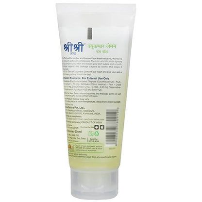 Sri Sri Tattva Cucumber &amp; Lemon Face Wash