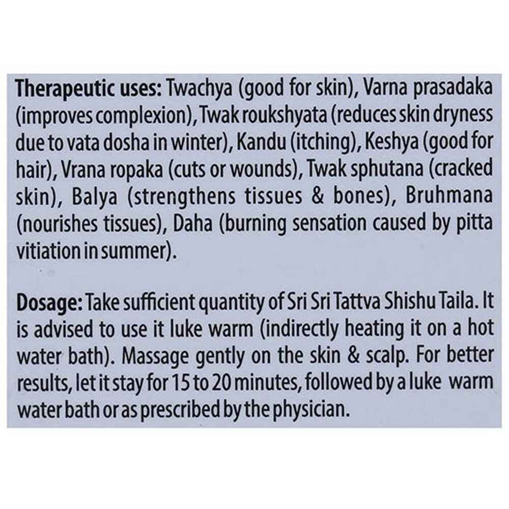 Sri Sri Tattva Shishu Taila