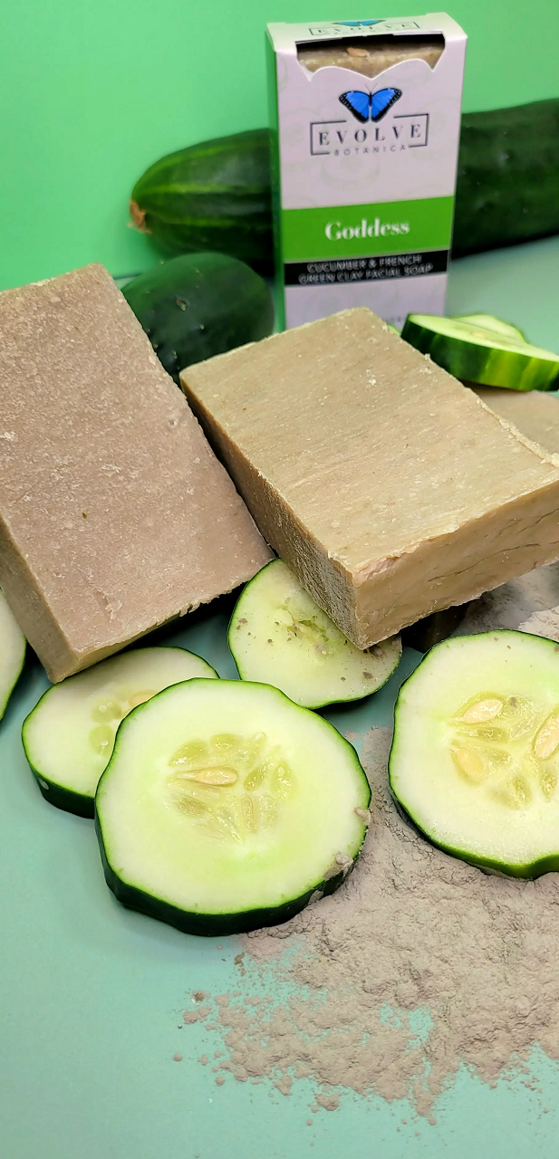 Standard Soap - Goddess Cucumber &amp; French Green Clay (Facial Soap)