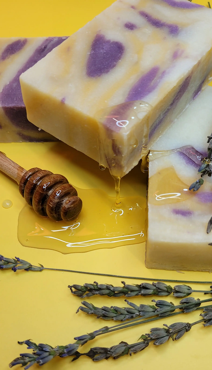 Lavender &amp; Honey – Gentle Floral Body Soap