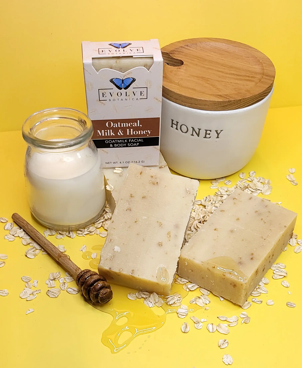 Standard Soap - Oatmeal, Milk &amp; Honey (Goatmilk Facial &amp; Body Soap)