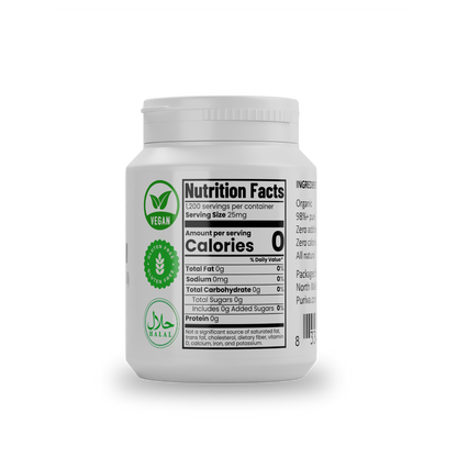 Stevia Reb M powder, (Reb-M | Rebaudioside M), 60 grams | 2,000 servings, Puriva Nutrition - DestGlow