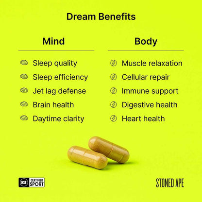 Dream: P.M. Nootropic &amp; Sleep Aid for Recovery