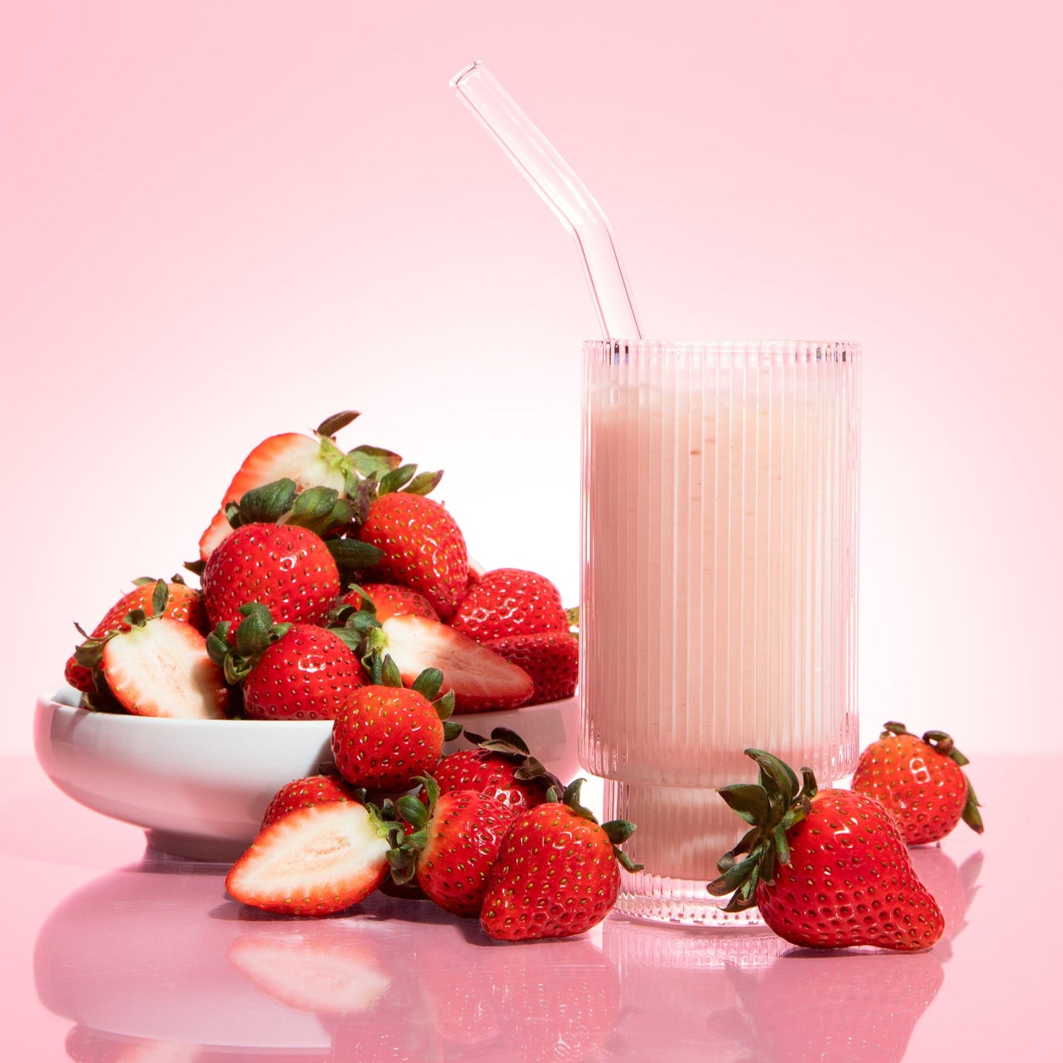 30G Protein Strawberries &amp; Cream Biocare Dietary Beverage (14-Servings) by Biocare