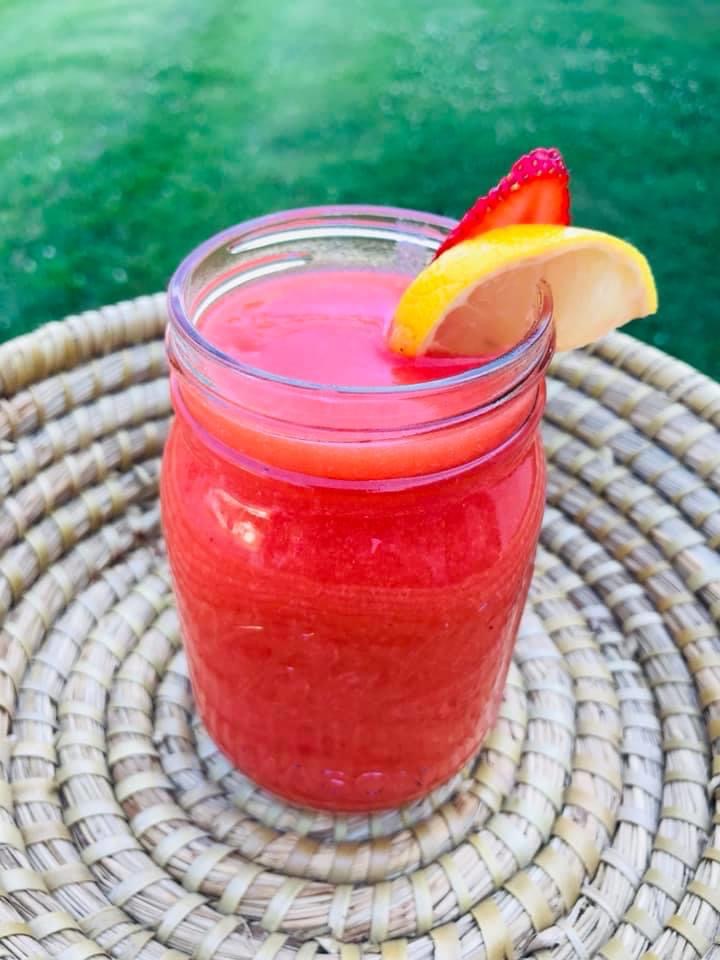 Strawberry Lemonade Sea Moss Gel – Organic, Wildcrafted from St. Lucia by Seamoss depot