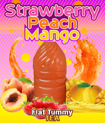 Strawberry Peach Mango Detox Tea | Natural Digestive Cleanse &amp; Liver Support Tea by Seamoss depot