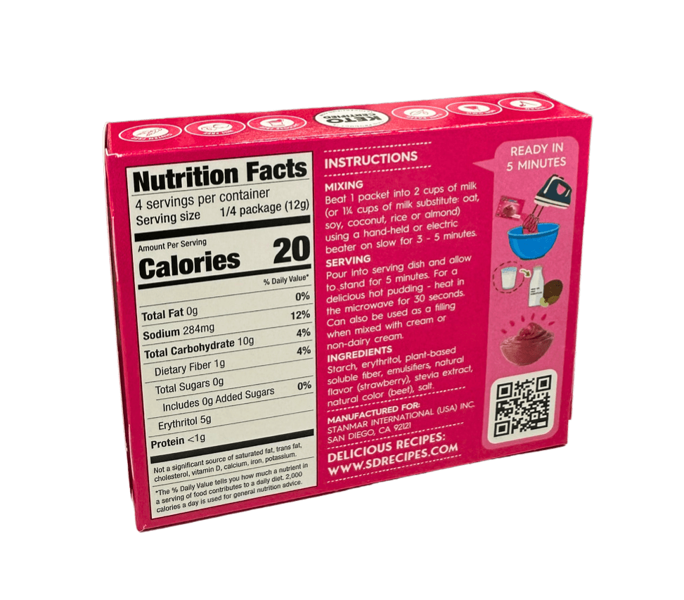 Instant Puddings, Simply Delish by Country Life Natural Foods