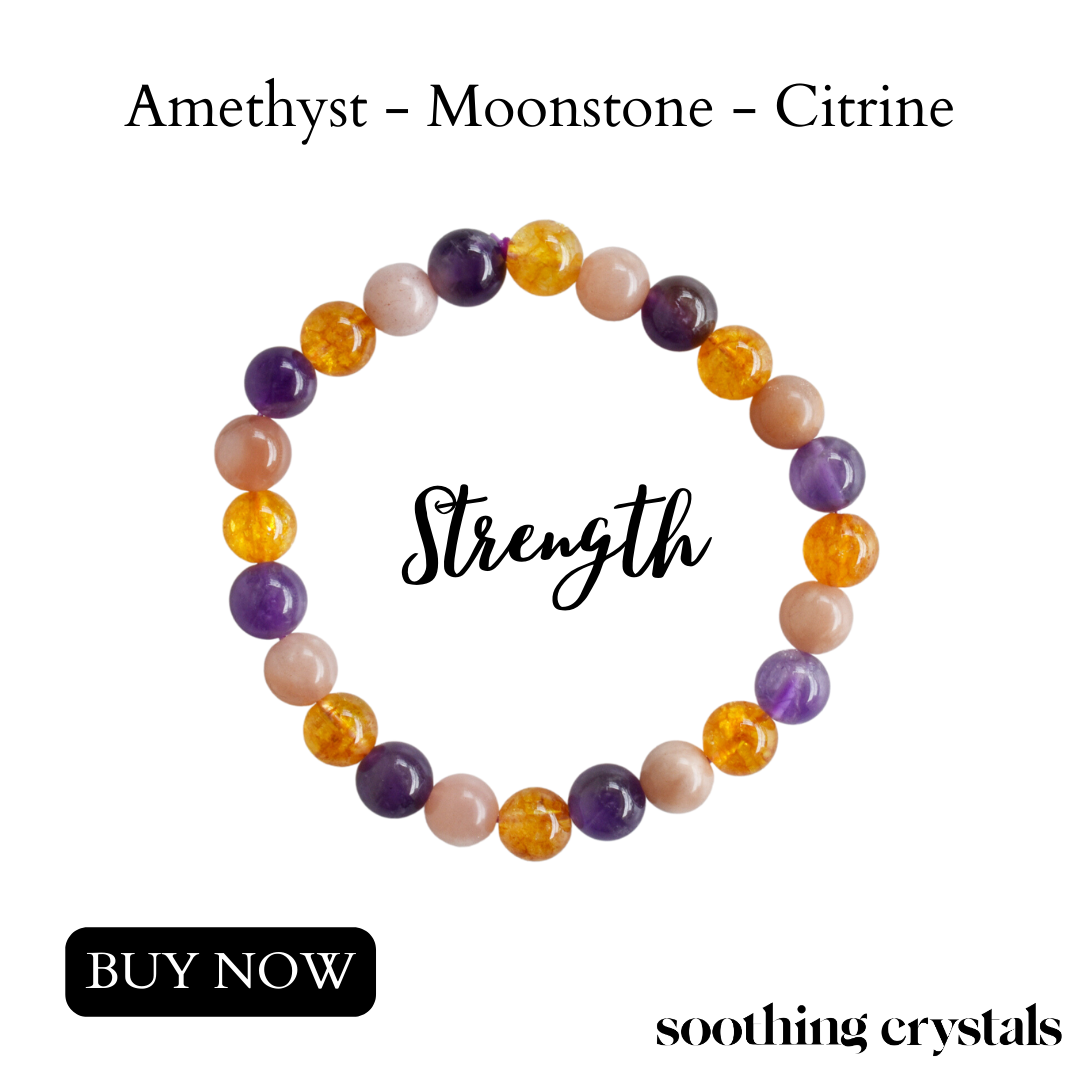 Enhances STRENGTH Crystal Bracelet (Expansion and Good Fortune)  DestGlow