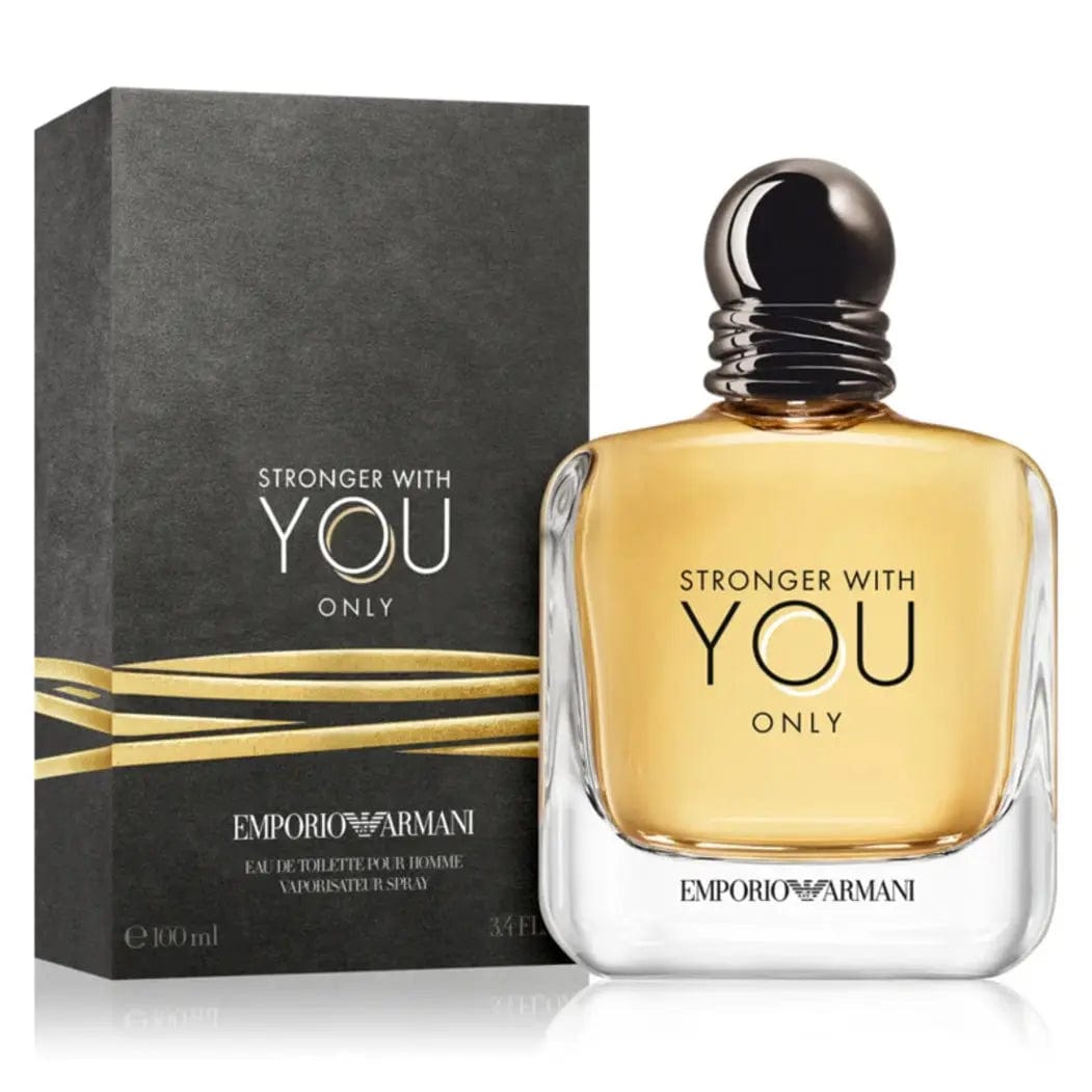 Stronger With you Only By Giorgio Armani For Men 3.4 oz EDP Spray by perfumesandrea