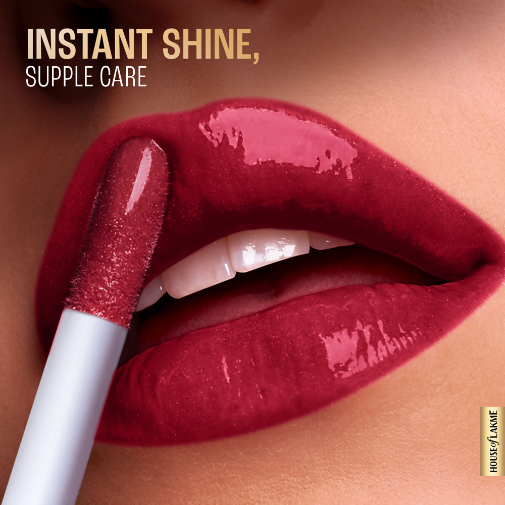 Lakme Superglow Vit C Gloss - Cherry Red