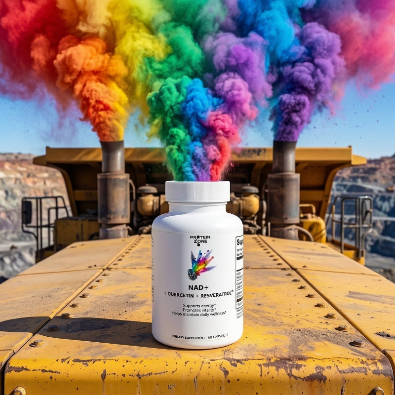 NAD+ Complex | Cellular Energy &amp; Aging Support with Resveratrol by Protein Zone