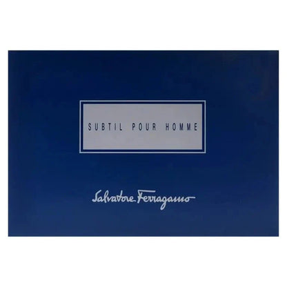 Subtil Pour Homme By Salvatore Ferragamo For Men 3Pcs Set EDT Spray by perfumesandrea