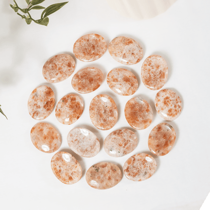 Sunstone Pocket Stones (Protection and Transformation )  DestGlow
