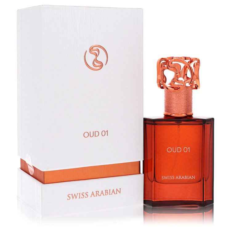 Swiss Arabian Oud 01 by Swiss Arabian Eau De Parfum Spray (Unisex) 1.7 oz for Men