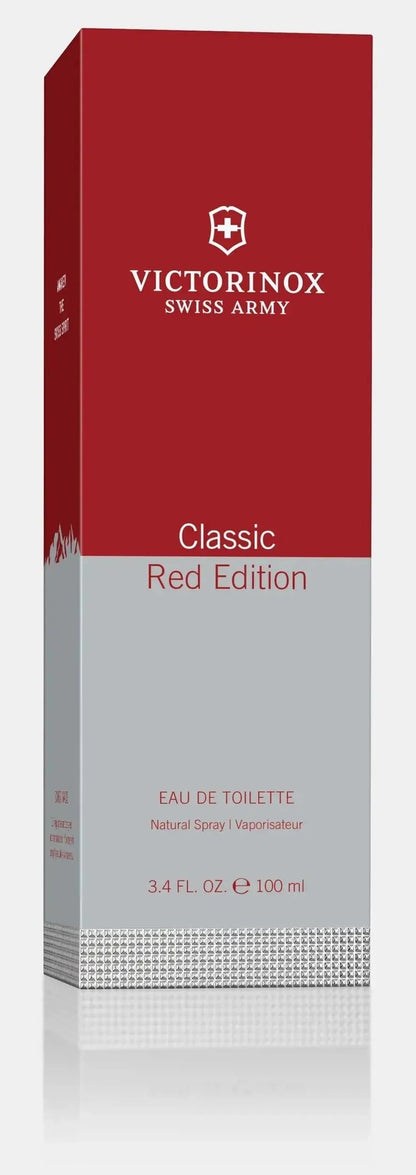 Swiss Army Classic Red Edition by Victorinox for Men EDT 3.4oz Spray