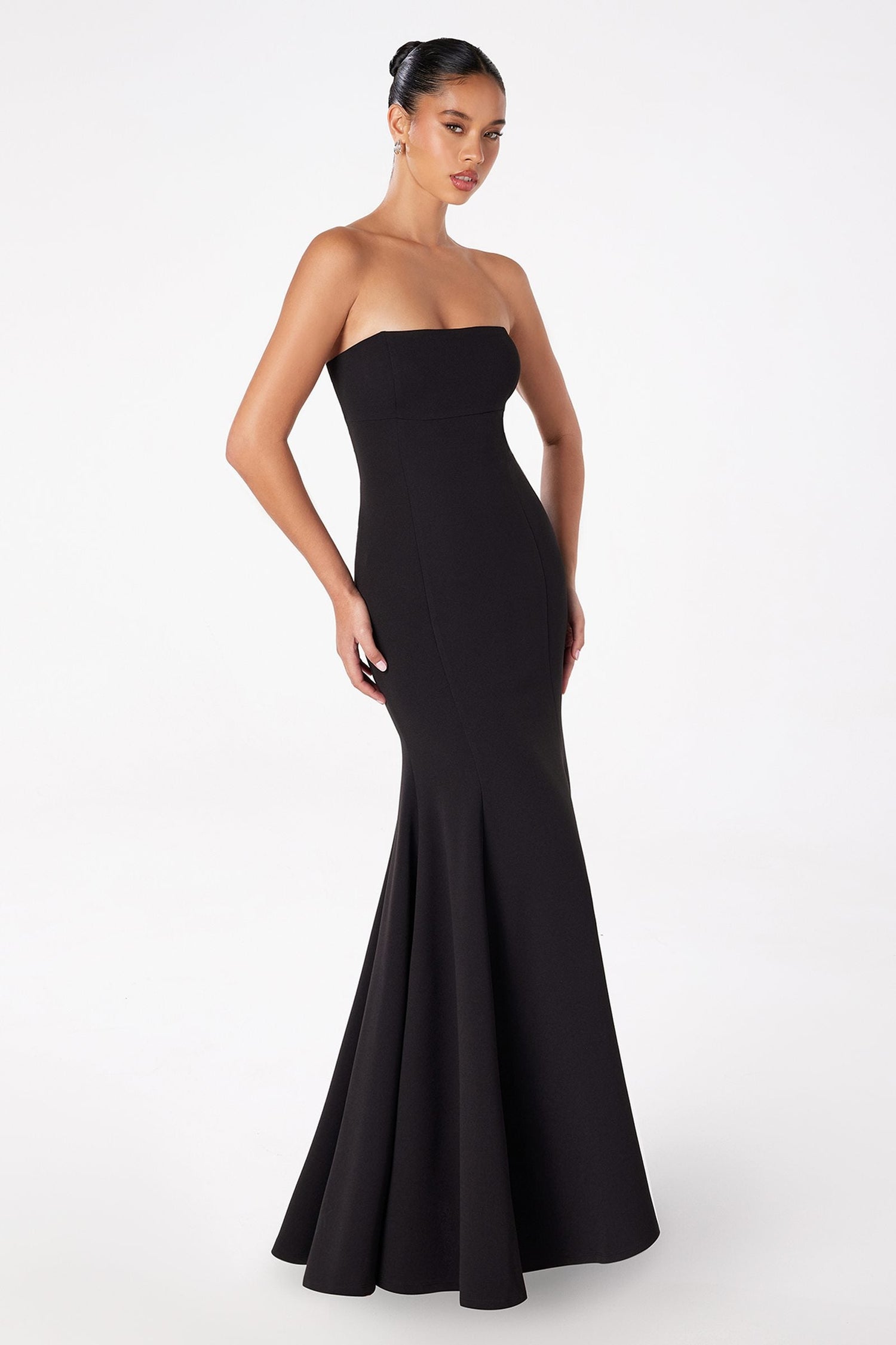Astee T2010 Fitted Strapless Mermaid Gown by DiscountDressShop