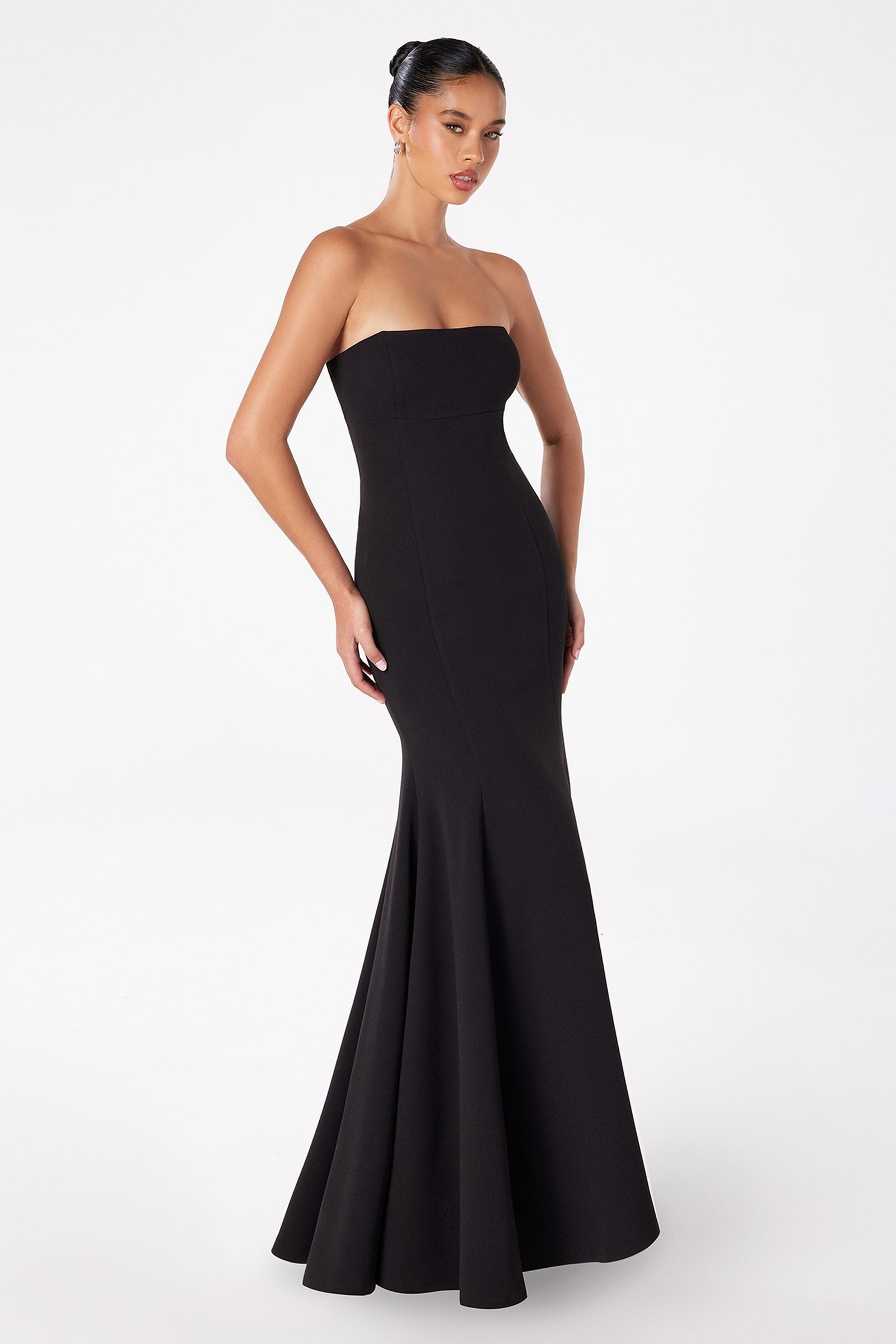 Astee T2010 Fitted Strapless Mermaid Gown by DiscountDressShop