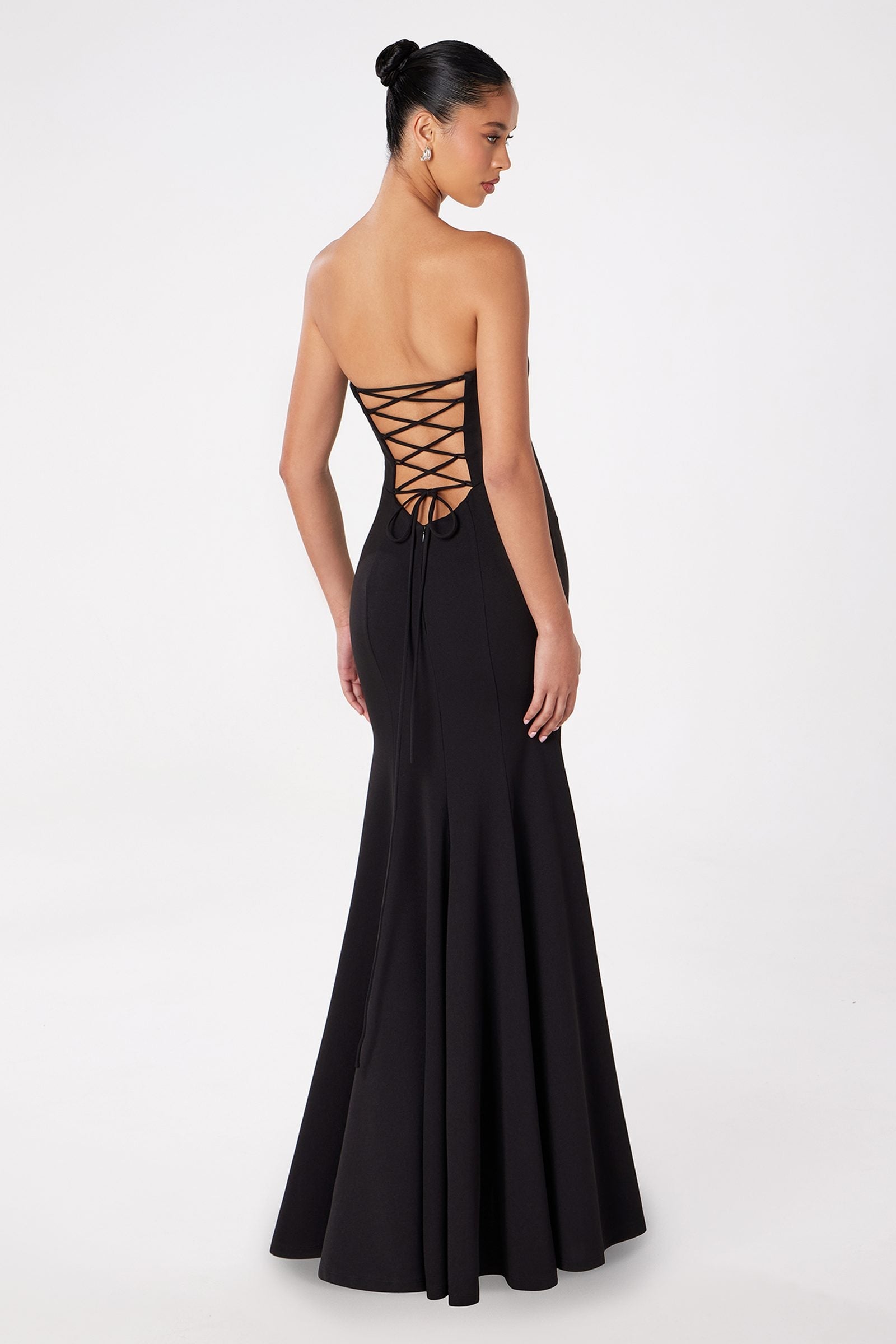 Astee T2010 Fitted Strapless Mermaid Gown by DiscountDressShop